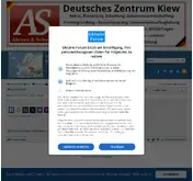 Kleine Seitenvorschau von ukraineforum.de
