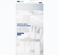 Kleine Seitenvorschau von strandklinik.de
