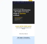 Kleine Seitenvorschau von fahrschule-mobilwerden.de