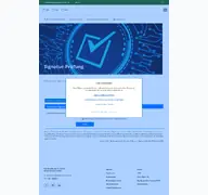 Kleine Seitenvorschau von signaturpruefung.gv.at
