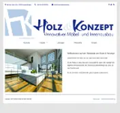 Kleine Seitenvorschau von holzundkonzept.de