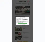Kleine Seitenvorschau von wz-net.de