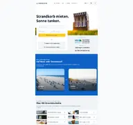 Kleine Seitenvorschau von strandscanner.de