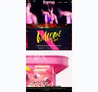 Kleine Seitenvorschau von fame-party.de