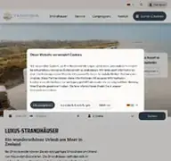 Kleine Seitenvorschau von strandweelde.de
