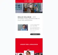 Kleine Seitenvorschau von brillen-willhelm.de