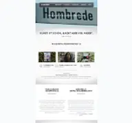 Kleine Seitenvorschau von hombrede.de