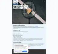 Kleine Seitenvorschau von homburg-badminton.de