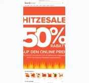 Kleine Seitenvorschau von home24-outlet.de