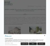 Kleine Seitenvorschau von homeandgardenoriginal.de