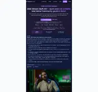 Kleine Seitenvorschau von streamwizard.de