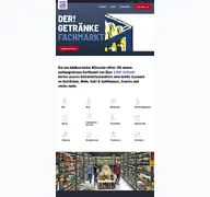 Kleine Seitenvorschau von streb-getraenkemarkt.de