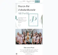Kleine Seitenvorschau von zahnarztpraxis-pudill.de