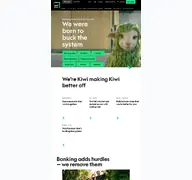 Kleine Seitenvorschau von kiwibank.co.nz