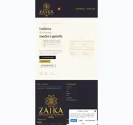 Kleine Seitenvorschau von zaika-worpswede.de