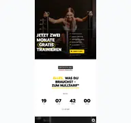 Kleine Seitenvorschau von angebot.sportprinz-fitness.de