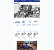 Kleine Seitenvorschau von aubic-fahrrad.de