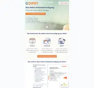 Kleine Seitenvorschau von dipat.de