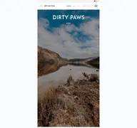 Kleine Seitenvorschau von dirtypawstravel.de