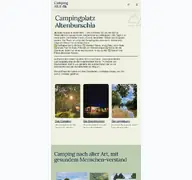 Kleine Seitenvorschau von campingaltb.de