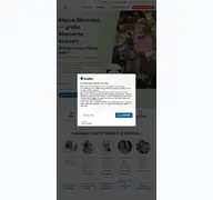 Kleine Seitenvorschau von audika.de
