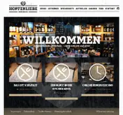 Kleine Seitenvorschau von hopfenliebe-brauhaus.de