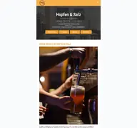 Kleine Seitenvorschau von hopfenundsalz.de