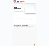 Kleine Seitenvorschau von dogdna.de