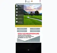 Kleine Seitenvorschau von golfclub-gap.de