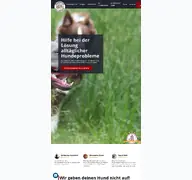 Kleine Seitenvorschau von dogwhisper.de