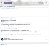 Kleine Seitenvorschau von studienplatz.hu-berlin.de