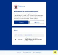 Kleine Seitenvorschau von studienseminarportal.de