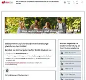 Kleine Seitenvorschau von studienstart.dhbw.de