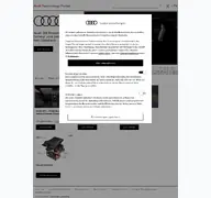 Kleine Seitenvorschau von audi-technology-portal.de