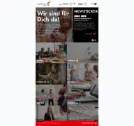 Kleine Seitenvorschau von studierendenwerk-siegen.de