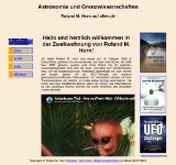 Kleine Seitenvorschau von horn.alien.de