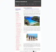 Kleine Seitenvorschau von mallorca-reiseinfo.de
