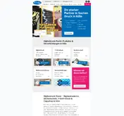 Kleine Seitenvorschau von digitaldruck-punkt.de