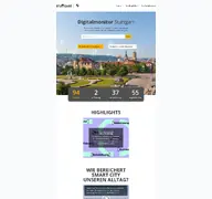 Kleine Seitenvorschau von digitalmonitor.stuttgart.de