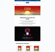 Kleine Seitenvorschau von catanshop.de