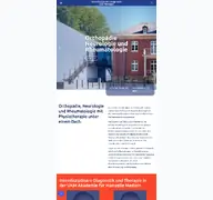 Kleine Seitenvorschau von manuellemedizin.de