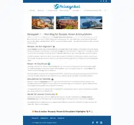 Kleine Seitenvorschau von reisegabel.de