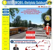Kleine Seitenvorschau von reisemobilstellplatz-salzburg.at