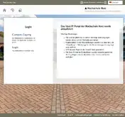 Kleine Seitenvorschau von studip.hs-harz.de