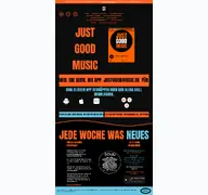 Kleine Seitenvorschau von justgoodmusic.de