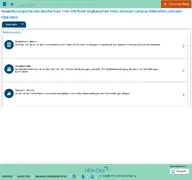 Kleine Seitenvorschau von studis.hochschule-trier.de