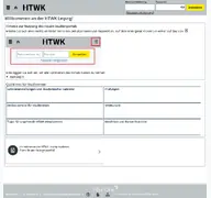 Kleine Seitenvorschau von studium.htwk-leipzig.de