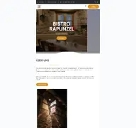 Kleine Seitenvorschau von bistro-rapunzel.de