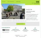Kleine Seitenvorschau von studytest.uni-halle.de