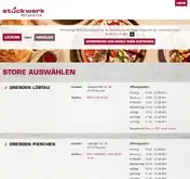 Kleine Seitenvorschau von stueckwerk.simplywebshop.de